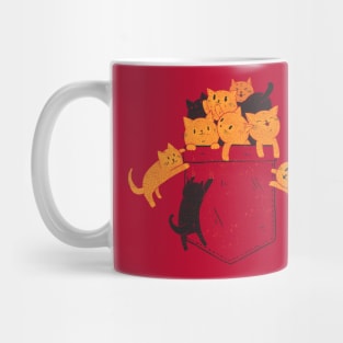 Pocket Cats Mug